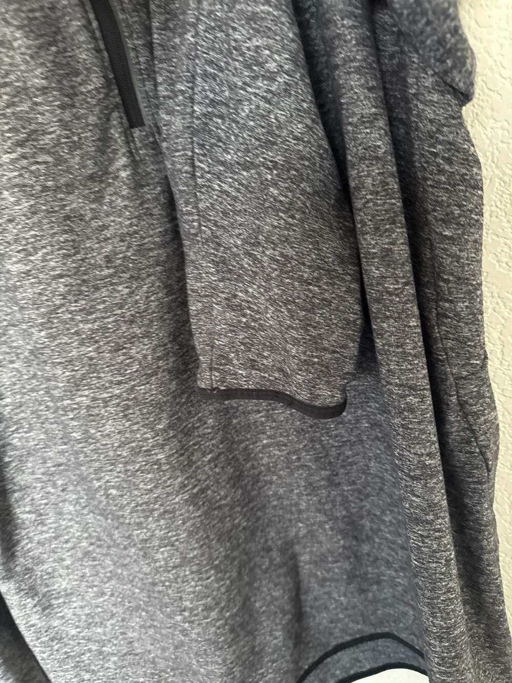 Lululemon Men's Gray Quarter Zip Running Hoodie Performance Pullover M - Picture 5 of 11